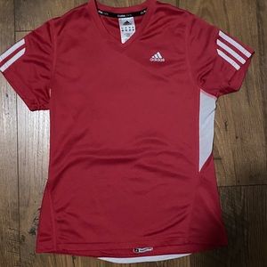 Pink adidas shirt